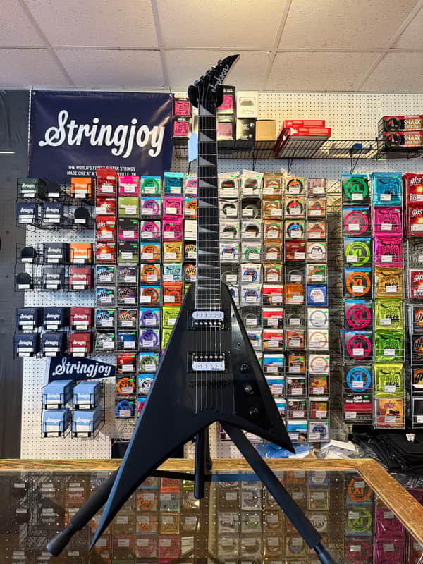 Jackson JS Series JS32T Rhoads with Amaranth Fretboard Present - Satin Black image 1