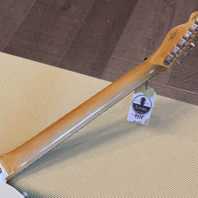Unplayed! 2025 Fender Custom Shop Jimmy Page Mirrored Telecaster Electric Guitar White Blonde + COA OHSC image 18