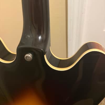 2001 Epiphone Dot (ES-335) - Made in Korea (Saein Factory) - Sunburst w/ Original Hard Case image 11