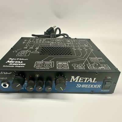 Hughes & Kettner Metal Shredder Preamp Hybrid with Power Amp - Black and Blue image 1