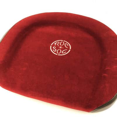 Roc N Soc Square Red Top Drum Stool Throne With Custom Base image 2