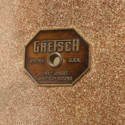 Gretsch USA 1970's 12" Tom (8x12)- Champagne Sparkle image 12