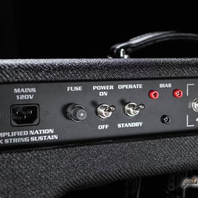 Amplified Nation Six String Sustain 50W Head – Black Lacquered Tweed image 8