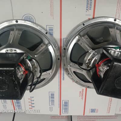12" FIELD COIL SPEAKERS REAL WOOFERS! 600OHM WOOFER PAIR MCINTOSH PARTS image 4