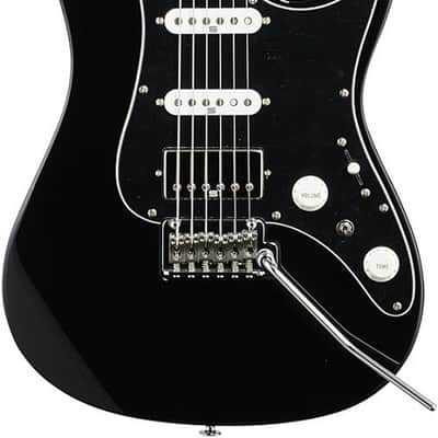 Ibanez AZ2204B BK Prestige Electric Guitar. Black with Case image 1