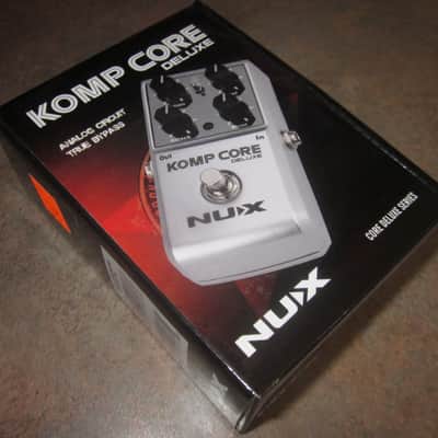 Nux Komp Core Deluxe Analog Compressor Guitar Pedal image 1