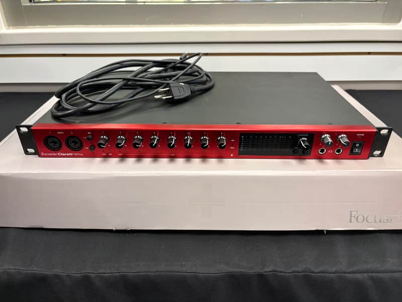Focusrite Clarett+ 8Pre USB-C Audio Interface