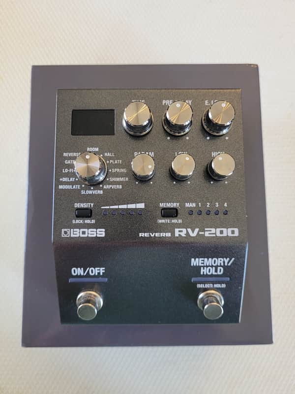 Boss RV-200 Reverb 2023 - Present - Black image 1