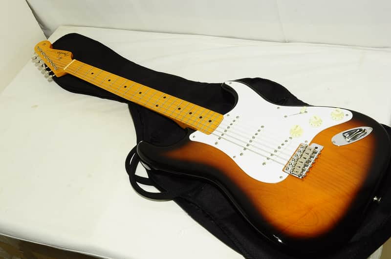 Excellent Fender Japan ST57-US Stratocaster 2TS R Serial Electric Guitar Ref No.5036 image 1