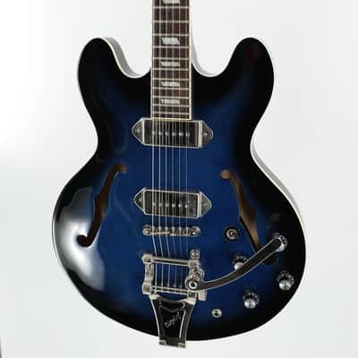 Epiphone Gary Clark Jr. Signature "Blak & Blu" Casino with Bigsby Vibrato w/Case image 4