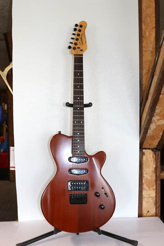 Godin Exit 22 Electric Guitar Satin Natural Rosewood Fretboard With Gigbag image 1
