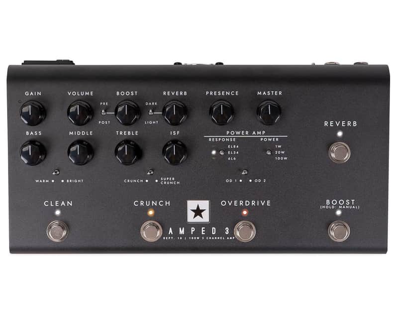 Blackstar AMPED 3 100-Watt 3-Channel Floorboard Amp - Open Box image 1