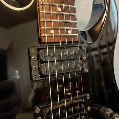 Yamaha RGX 620J 1990s Black HH Made in Japan RG image 10