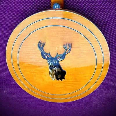 Viermont Luthiers Custom Artisan 5-String Banjo 1989 – One-Off Handcrafted Flame Maple Banjo – Serial B0320 image 9