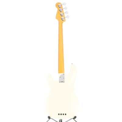 Fender Certified Pre-Owned American Professional II Precision Bass, Rosewood Fingerboard, Olympic White (K5) (29933) image 6