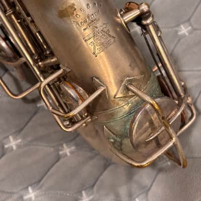 Vintage Buescher "true tone" Alto Saxophone  - Silver image 12