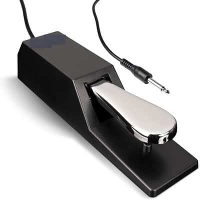 Universal Sustain Pedal with Piano Style Action For MIDI Keyboards, Digital Pianos image 1