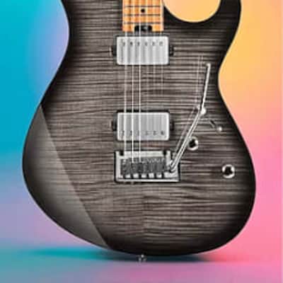 Cort G290 FAT II Electric Guitar â€“ Transparent Black Burst, Roasted Maple Neck & Fretboard, H-H Pickups image 3