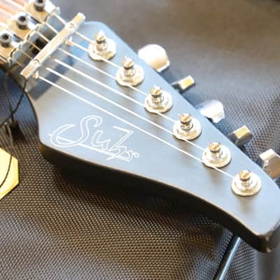 Suhr Modern Satin Pro Electric Guitar Black HSH w/ Floyd Rose + OGB image 11