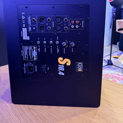 KRK S10.4 10" Active Studio Monitor Subwoofer 2021 - Black image 4