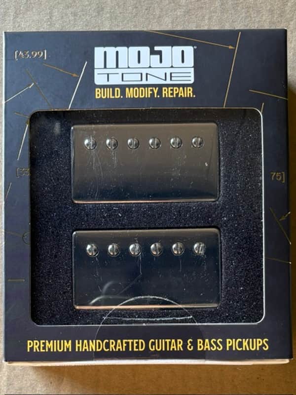 Mojotone 59 Clone Vintage PAF Style Humbucker Pickup - Nickel Cover image 1