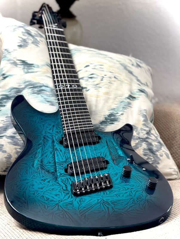 Aristides 070s - Dark Teal Crystalized Burst Custom image 1