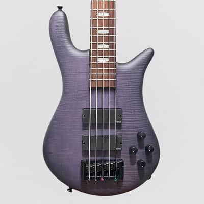 Spector Euro 5 LX 5 String Neck Through Electric Bass Guitar - Nightshade Matte image 1