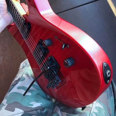 1991 MIJ Charvel SDK-080-SH, 24,75" Scale, Matching Headstock, Ash, Vintage Gig Bag image 16