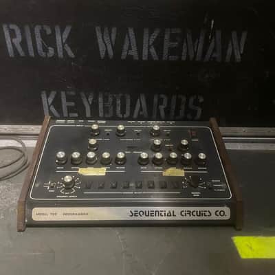 Sequential Circuits Model 700 Programmer Drum Machine owned and used by Rick Wakeman of YES 1979 Bla image 1