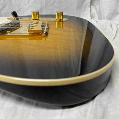 Grosh Guitars USA NOS Vintage T Singlecut Guitar with COA + Case 2016 - Two Tone Burst image 18