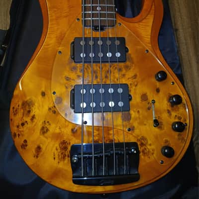 Sterling StingRay Ray35HHSM 2024 - Present - Blood Orange Burst image 1