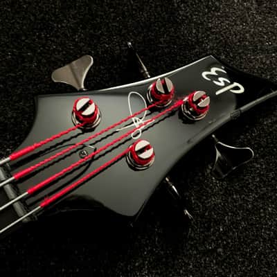 ESP Tom Araya 2007 Gloss Black - Kiso Custom Shop - Slayer Signature Series + CASE - Artist owned! image 10
