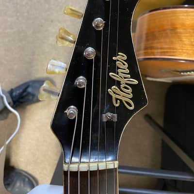Hofner Galaxie 176 White 1960s Electric Guitar image 4