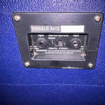 Marshall  6100LE 30th Anniversary head and matching 6960ALE cab image 10
