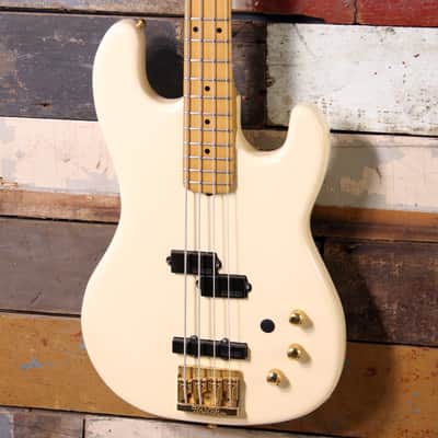 Kramer Pioneer PJ Style Bass White Pearl Made In USA Alembic Electronics image 7