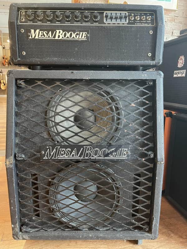 Mesa Boogie Mark III Head + 2x12 Vertical Slant Cab image 1
