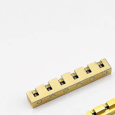 Wilkinson Bell LP Brass Adjustable Nut Brass for Les Pauls, SG's, Acoustics and Similar image 5