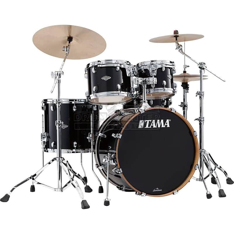 Tama Starclassic Performer 4pc Drum Set Piano Black image 1