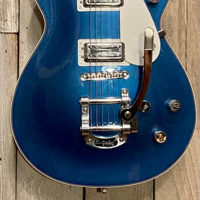 Gretsch G5230T Electromatic Jet FT , Bigsby Aleutian Blue, Help Support Brick & Mortar Music Shops image 4