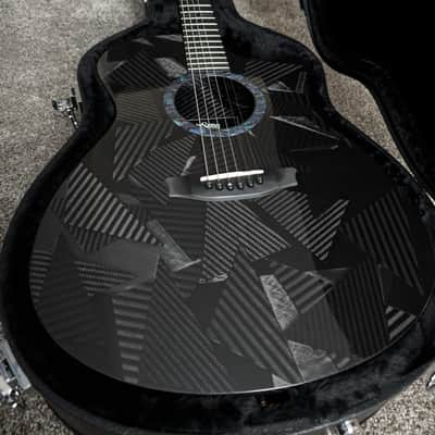 Rainsong Black Ice BI-OM1000N2 Acoustic Guitar image 2