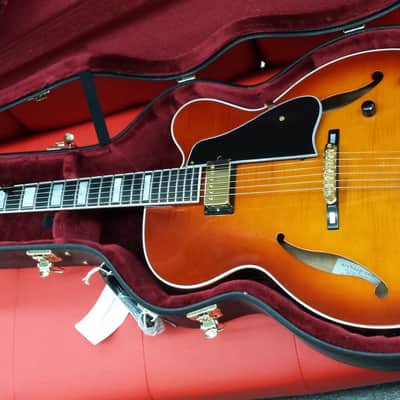 D'Aquisto Jazz Line DQ JZ ALB 2008 Sunburst image 1
