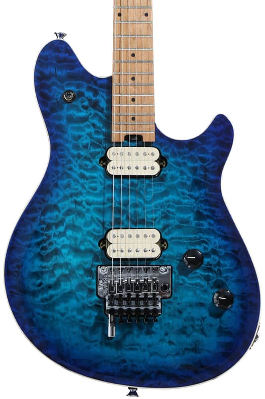 EVH Wolfgang Special QM Electric Guitar - Chlorine Burst with Baked Maple Fingerboard image 1