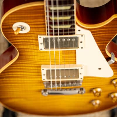 Gibson Custom Shop Historic Les Paul Standard VOS Reissue - Honey Burst SUPER-FLAMED TOP! image 10