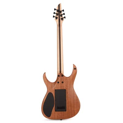 Mayones Duvell Elite 4Ever 6 AAA Curly Poplar Natural Fade Black Burst (Serial #DF2506094) image 5