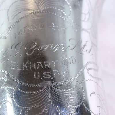Conn F-Mezzo Soprano Saxophone ORIGINAL SILVER PLATE image 6