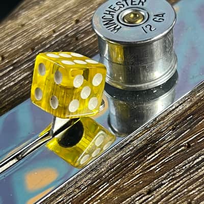 Kinnatone Yellow Dice Switch Tip for blade style switch Strat or Tele 3 way 5 way image 3