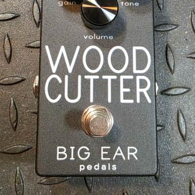Big Ear Pedals Woodcutter Distortion Overdrive ProCo Rat variant NYC N.Y.C. Wood Cutter Side Jacks image 2