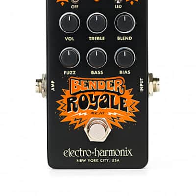Electro-Harmonix Bender Royale Germanium Fuzz Pedal, Black Help Support Small & Buy It Here We Ship Ultra Fast ! image 1