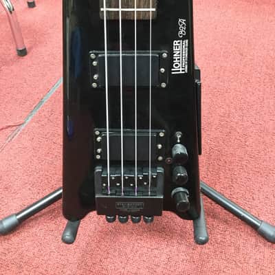 Hohner Headless Professional Steinberger 1980s Black image 7