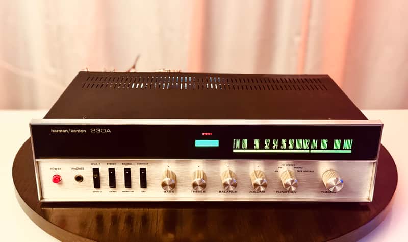 💎💎💎 Vintage Harman Kardon 230A Vintage Stereo Receiver - Serviced + Cleaned image 1